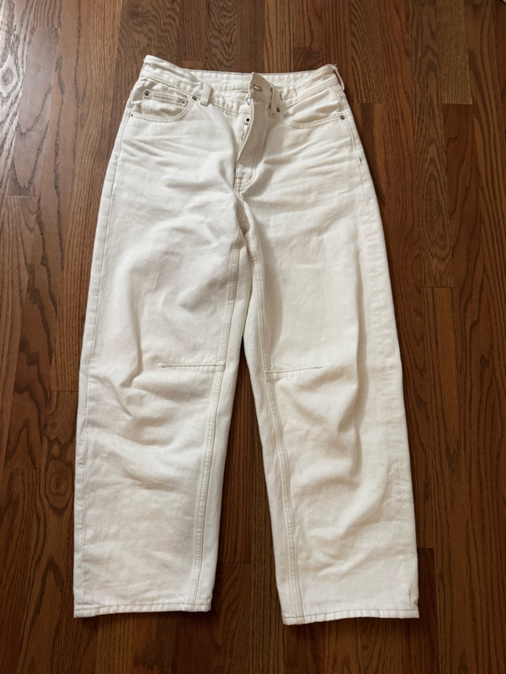 Madewell the darted barrel leg jean in vintage canvas - Picture 2 of 3